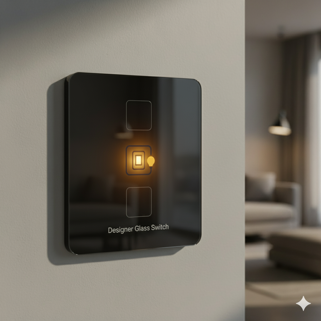 Designer Glass Switch