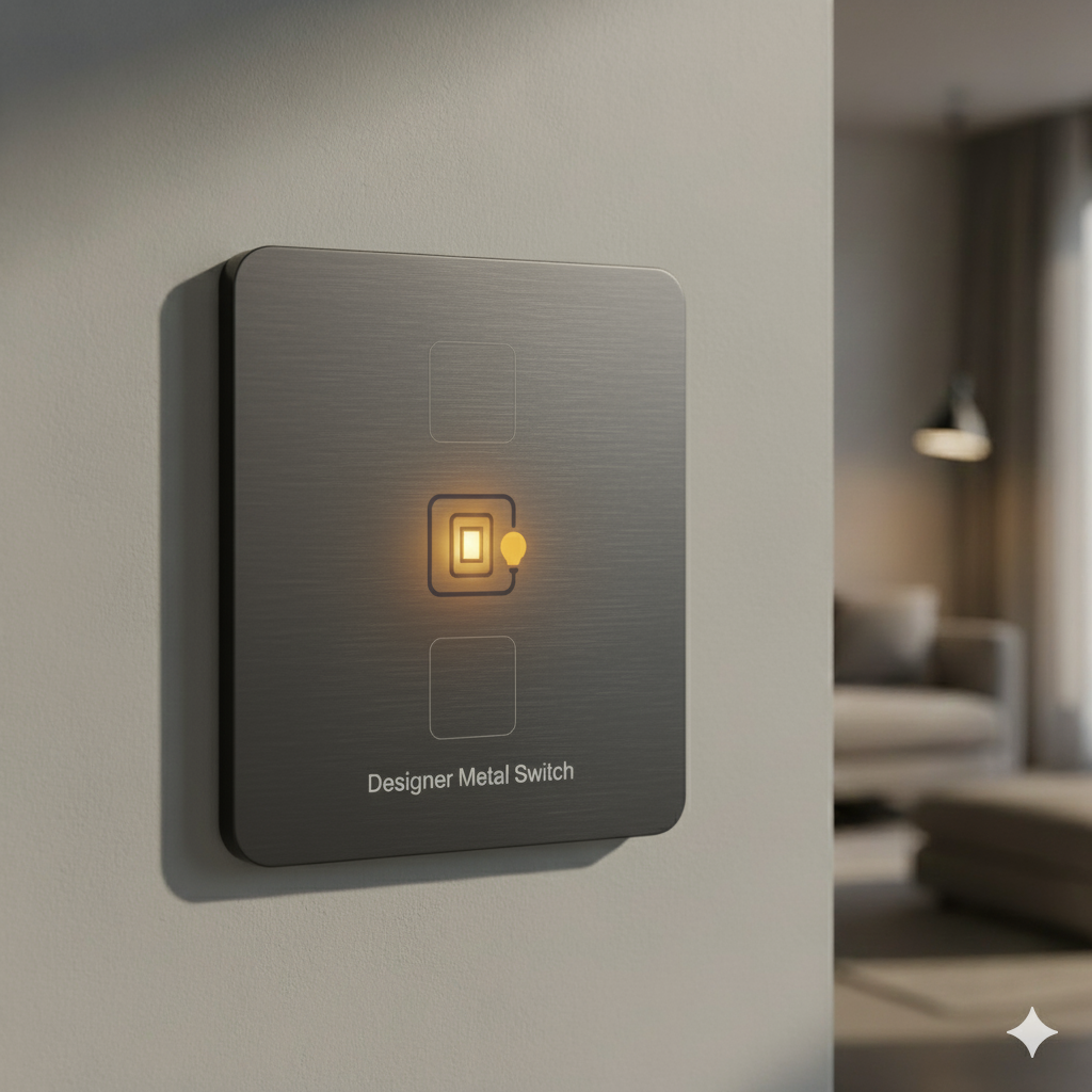 Designer Metal Switch